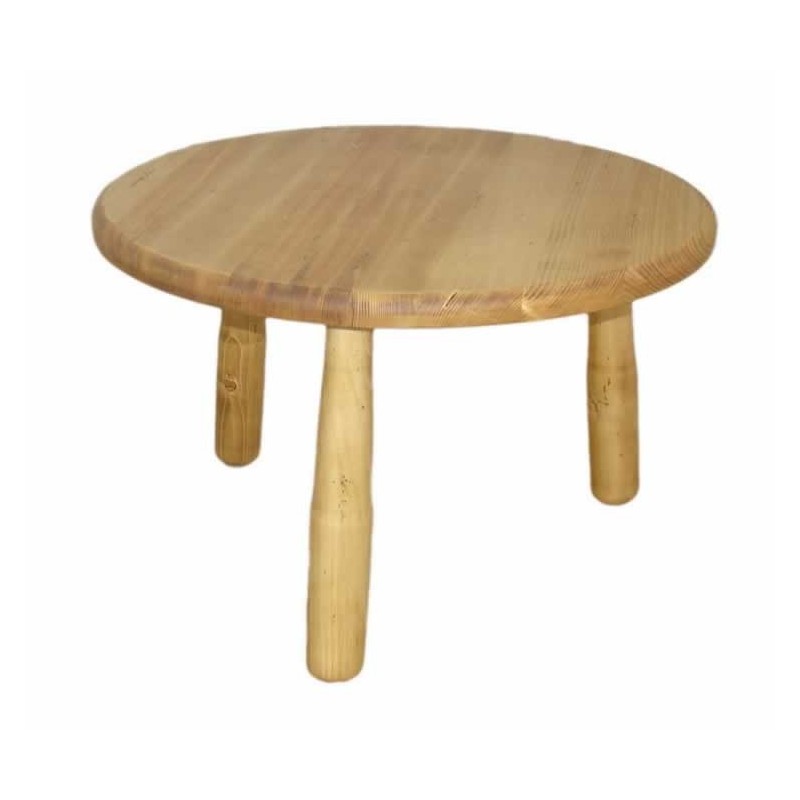 Table basse ronde diamètre 60 cm