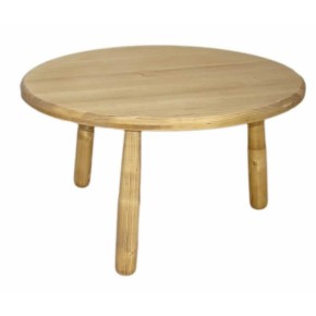 Table basse ronde diamètre 80 cm