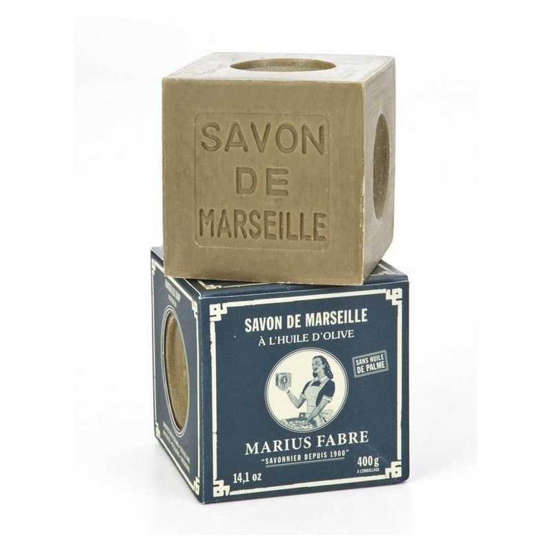 Savon de Marseille vert 400g