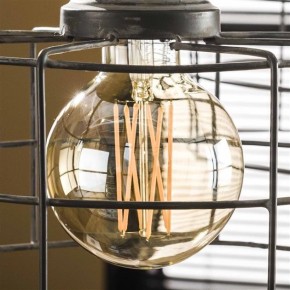 Ampoule LED 6W globe ambre