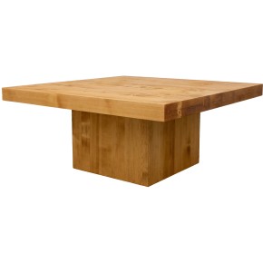 Table basse carré en pin