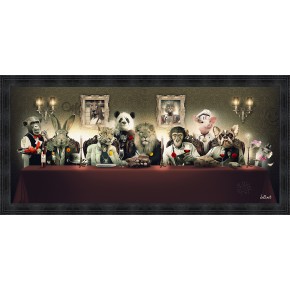 Tableau "Le banquet" 80x180